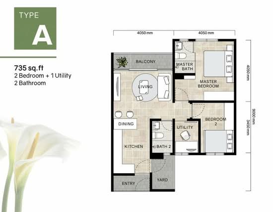 Green Beverly Hills - Sky Bungalow - Floor Plan - iProperty.com.my