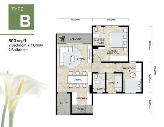 Green Beverly Hills - Sky Bungalow - Floor Plan - iProperty.com.my
