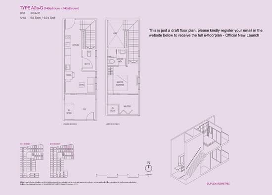 #1 Suites (One Suites) - Floor Plan