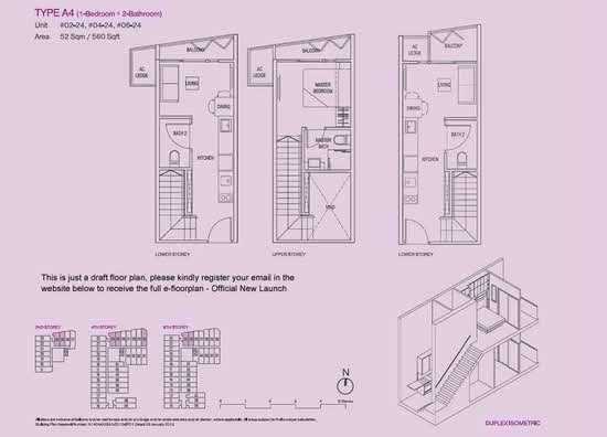 #1 Suites (One Suites) - Floor Plan