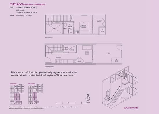 #1 Suites (One Suites) - Floor Plan