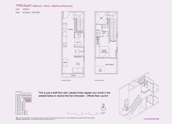 #1 Suites (One Suites) - Floor Plan