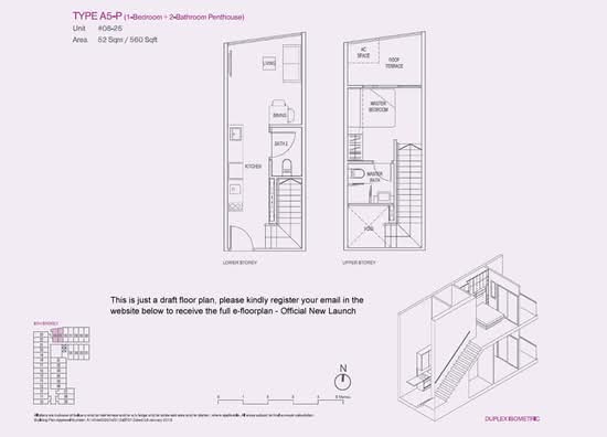 #1 Suites (One Suites) - Floor Plan