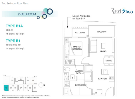Rezi 3Two - Floor Plan