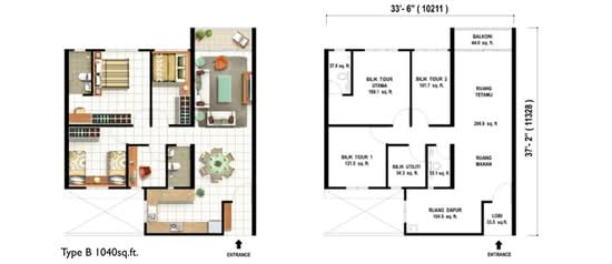 Palma Laguna - Floor Plan - iProperty.com.my