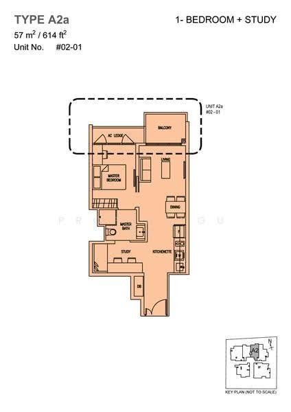 Mattar Residences, 7 Mattar Road, Eunos / Geylang / Paya Lebar, 1 Bedroom, 614 sqft, Condominium For Sale, by Sean See, 500280086 - 2D - PropertyGuru.com.sg