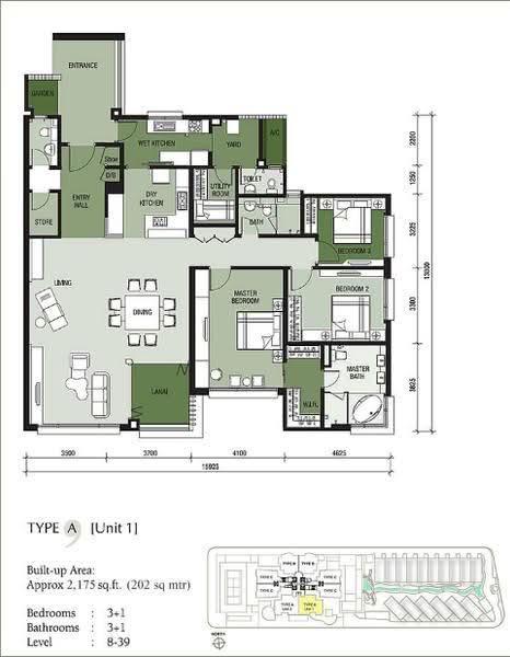 Kondominium untuk Dijual di Kiara 9 Residency - Rashidah Juremi - PropertyGuru.com.my