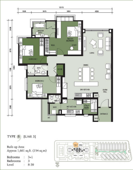 Kiara 9 Residency - Floor Plan - iProperty.com.my