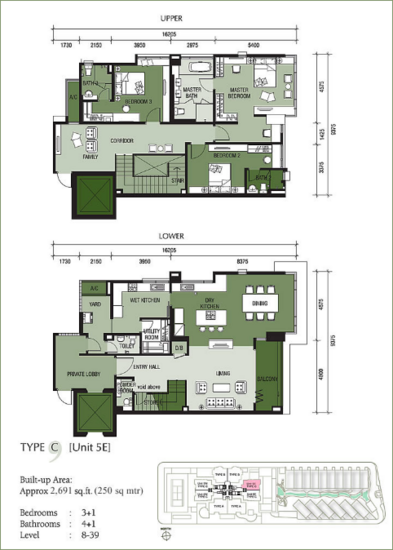 Kiara 9 Residency - Floor Plan - iProperty.com.my