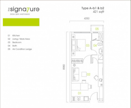 The Signature - Floor Plan - iProperty.com.my