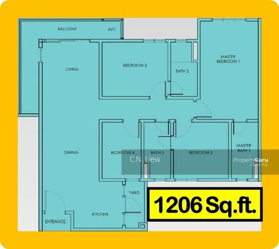 Mont Kiara Bayu - Floor Plan - iProperty.com.my