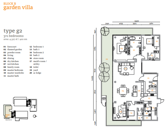 Dedaun Condominium - Floor Plan - iProperty.com.my