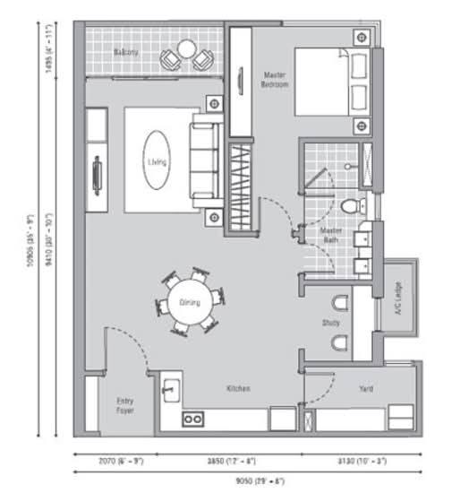 The Westside One - Floor Plan - iProperty.com.my