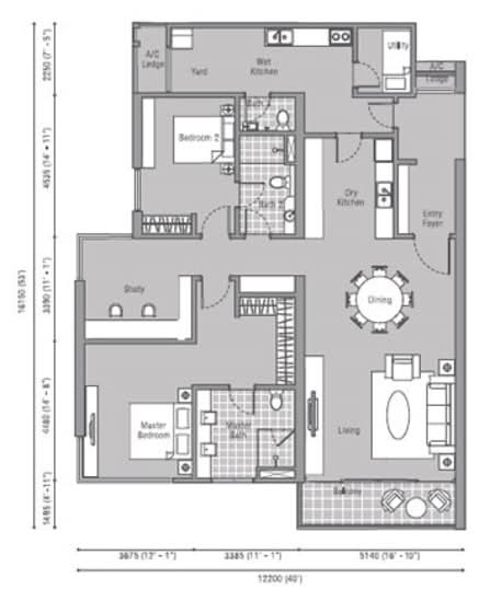 The Westside One - Floor Plan - iProperty.com.my