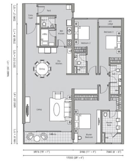 The Westside One - Floor Plan - iProperty.com.my