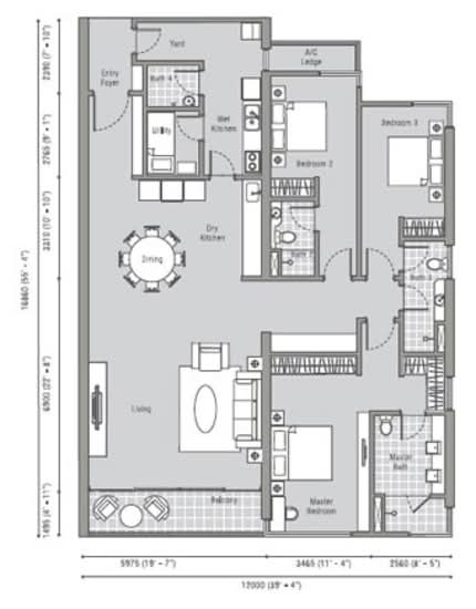 The Westside One - Floor Plan - iProperty.com.my