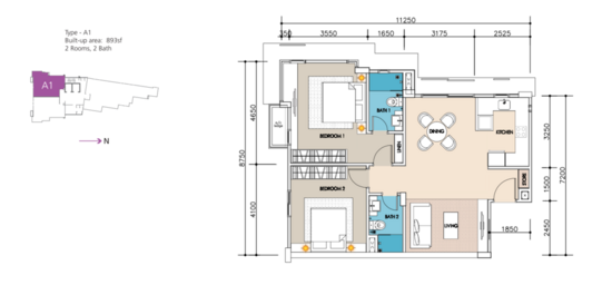 Arata of Tijani - Floor Plan - iProperty.com.my