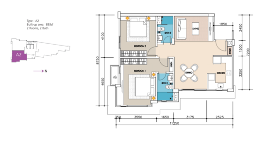 Arata of Tijani - Floor Plan - iProperty.com.my