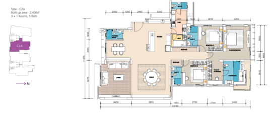 Arata of Tijani - Floor Plan - iProperty.com.my