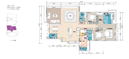 Arata of Tijani - Floor Plan - iProperty.com.my