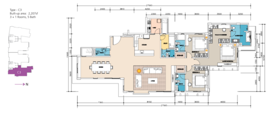 Arata of Tijani - Floor Plan - iProperty.com.my