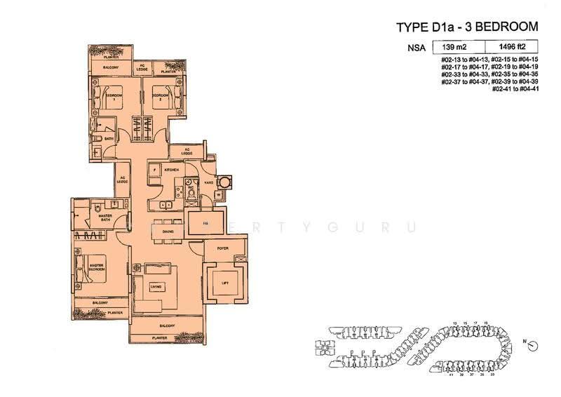 Meadows @ Peirce, 626 Upper Thomson Road, Mandai / Upper Thomson, 3 Bedrooms, 1,496 sqft, Condominium For Sale, by Michelle W., 500276097 - 2D - PropertyGuru.com.sg