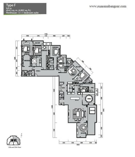 Suasana Bangsar - Floor Plan - iProperty.com.my