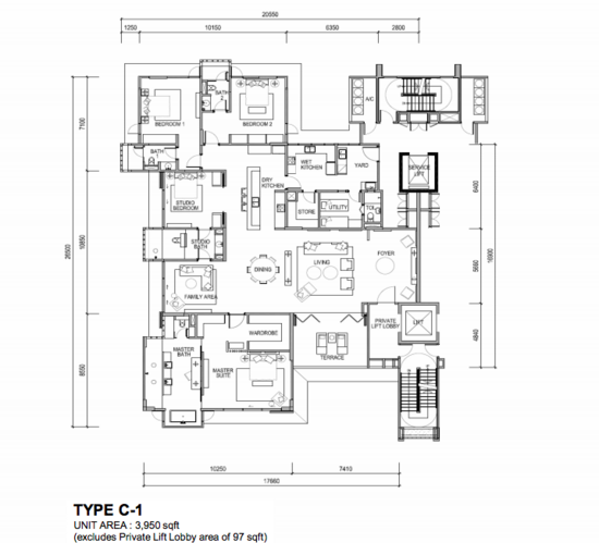 Madge Mansions - Floor Plan - iProperty.com.my