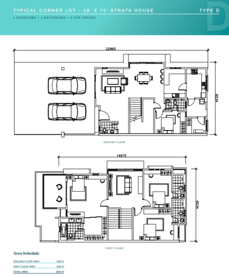 Melia Residences @ Gerbang Nusajaya - Floor Plan