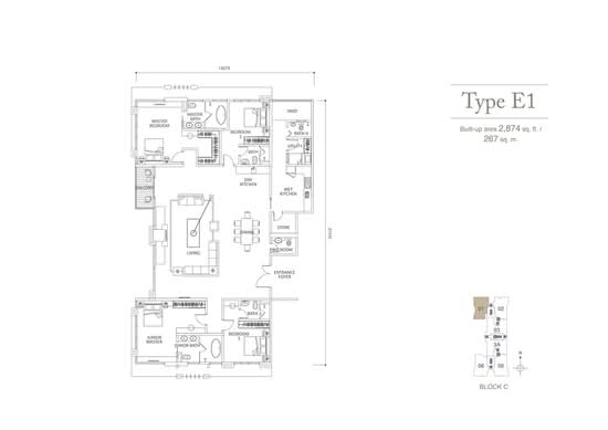 Pavilion Hilltop - Floor Plan - iProperty.com.my