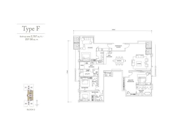 Pavilion Hilltop - Floor Plan - iProperty.com.my