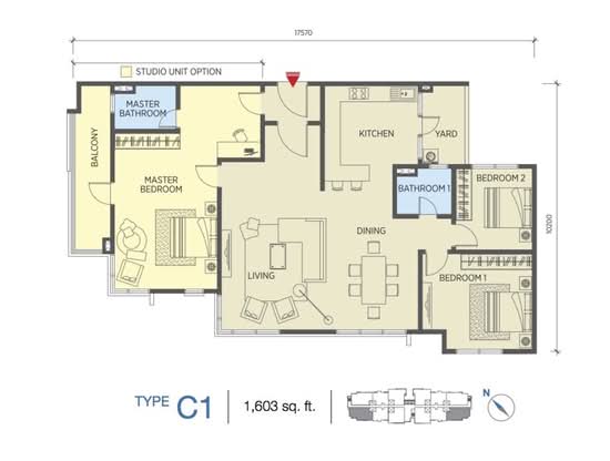 Saville @ Cheras - Floor Plan - iProperty.com.my