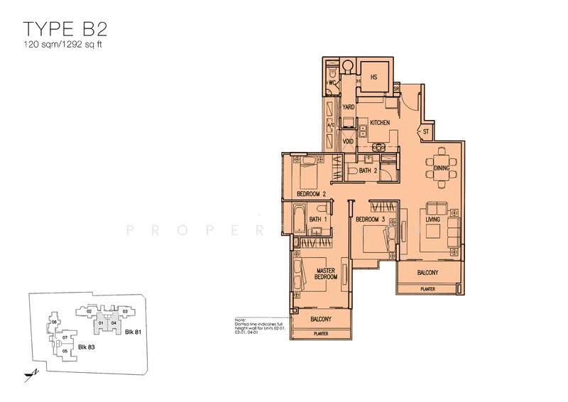 Mera Springs, 81 Carlisle Road, Farrer Park / Serangoon Rd, 3 Bedrooms, 1,292 sqft, Condominium For Sale, by Cherlyn Tan, 500274533 - 2D - PropertyGuru.com.sg