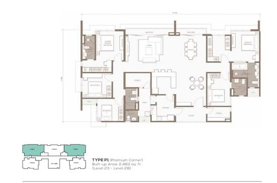 8 Kinrara - Floor Plan - iProperty.com.my