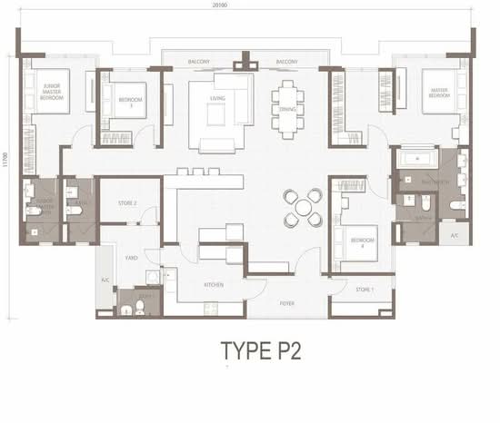 8 Kinrara - Floor Plan - iProperty.com.my