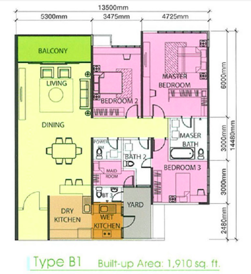 The Park Residences 1 - Floor Plan - iProperty.com.my