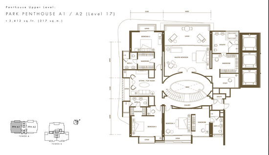 The Binjai on the Park - Floor Plan - iProperty.com.my