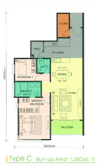 The Park Residences 1 - Floor Plan - iProperty.com.my