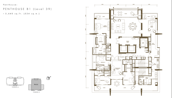 The Binjai on the Park - Floor Plan - iProperty.com.my