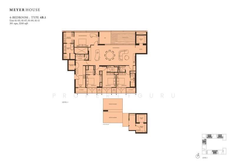 MeyerHouse, 128 Meyer Road, East Coast / Marine Parade, 4 Bedrooms, 3,240 sqft, Condominium For Sale, by Kevin Feng, 500276686 - 2D - PropertyGuru.com.sg