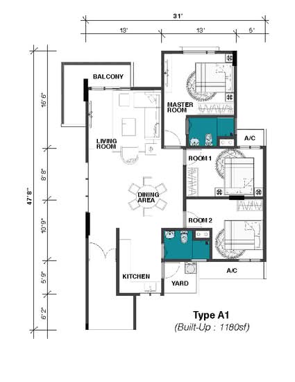 Abel Residence - Floor Plan - iProperty.com.my