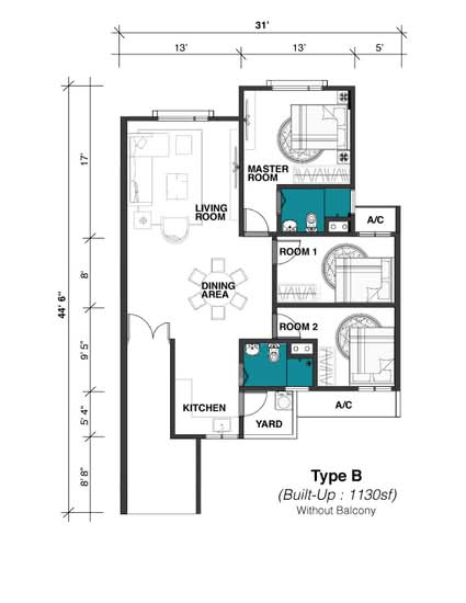 Abel Residence - Floor Plan - iProperty.com.my