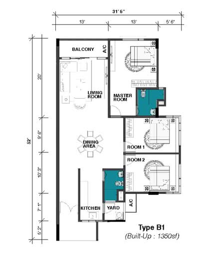 Abel Residence - Floor Plan - iProperty.com.my