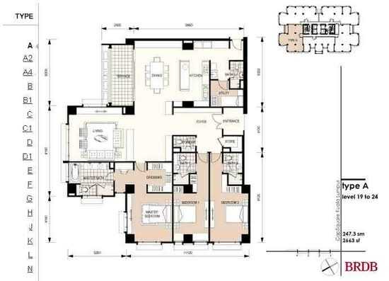 The Capsquare Residences - Floor Plan - iProperty.com.my