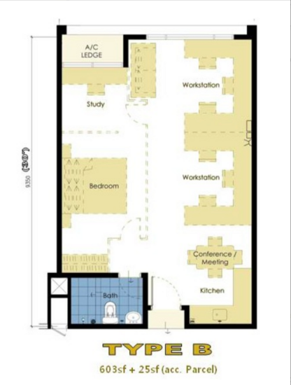 Flexis @ One South - Floor Plan - iProperty.com.my
