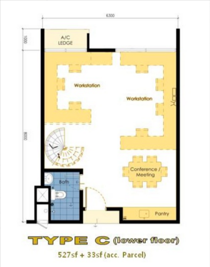 Flexis @ One South - Floor Plan - iProperty.com.my