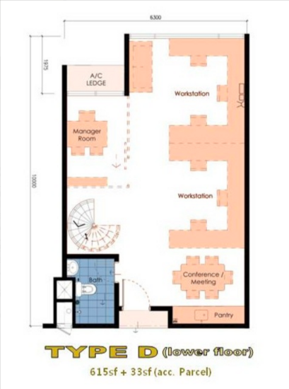 Flexis @ One South - Floor Plan - iProperty.com.my