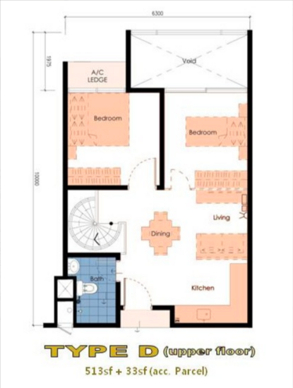 Flexis @ One South - Floor Plan - iProperty.com.my