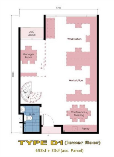 Flexis @ One South - Floor Plan - iProperty.com.my