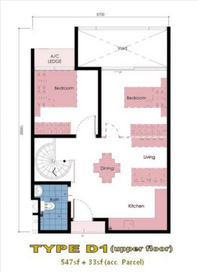 Flexis @ One South - Floor Plan - iProperty.com.my